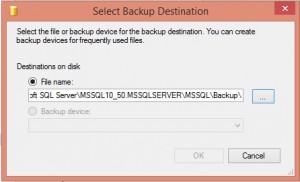 backup  database3