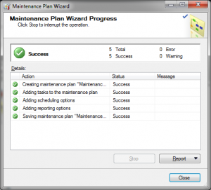 maintenance plan wizard11